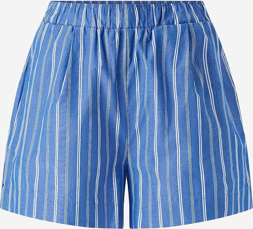 Shorts Poplin - Blå