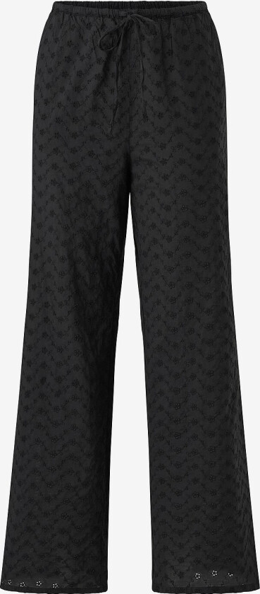 Bukser Broderie Anglaise Trousers - Svart