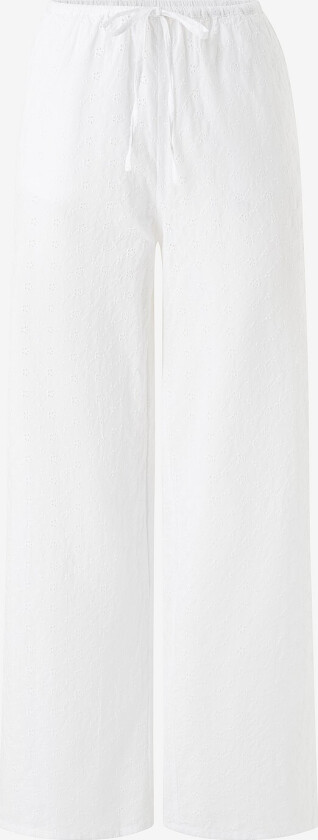 Bukser Broderie Anglaise Trousers - Hvit