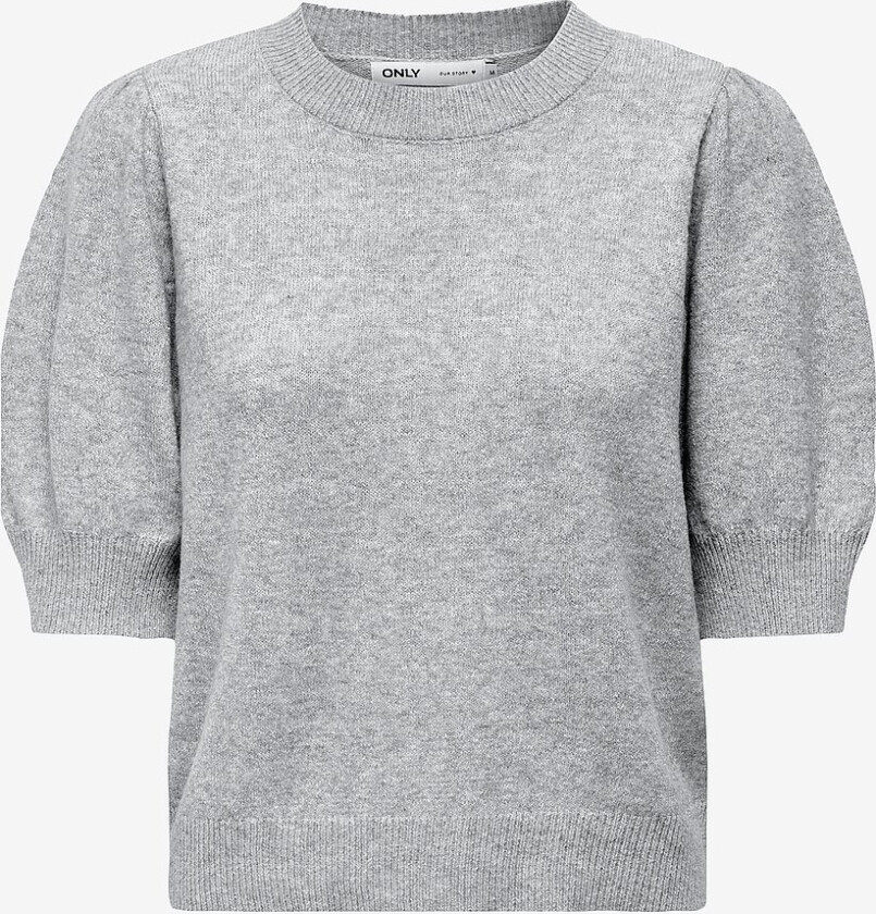 Genser onlRica Life 2/4 Pullover Knt - Grå