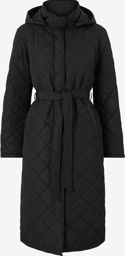 Kåpe viKante Quilted L/S Coat - Svart