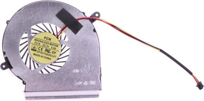 CPU GPU-vifte for MSI GE72 GE62 PE60 PE70 GL62 GL72 2QD 2QE 2QF 007X 053X 216XCN Kjøler PAAD06015SL DC5V 0,55A Kjøler GPU