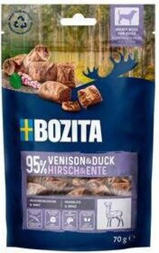 Bilde av Snacks Meaty Bites Venison & Duck - 70 g.