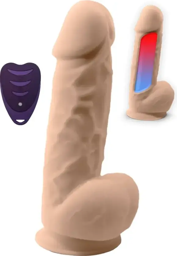 Silex-D Vibrating Dildo 21,5 cm