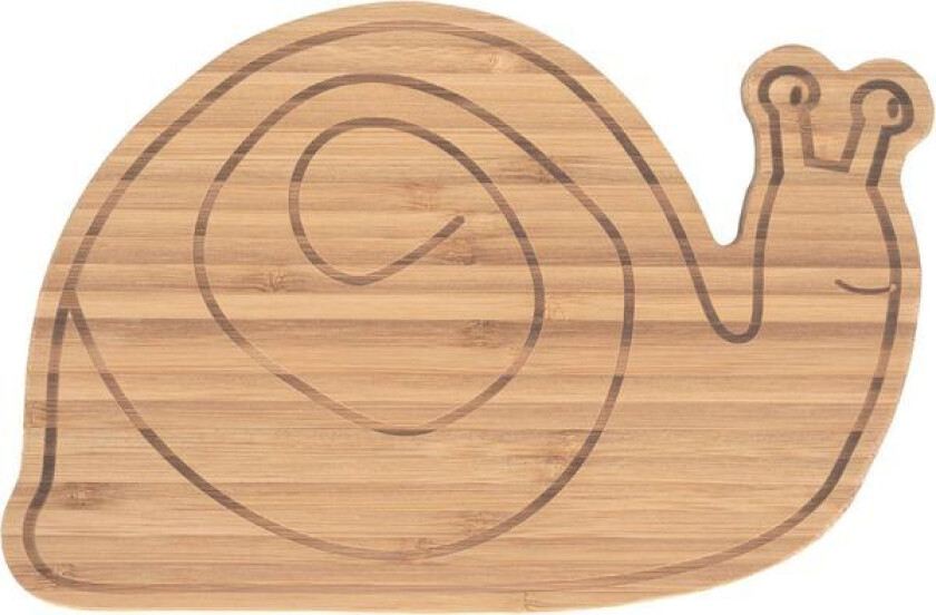 Frokostbrett/ Skjærefjøl i bambus Snail