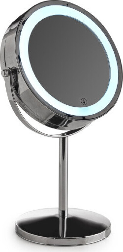 Skjult sminkespeil x5 - Krom