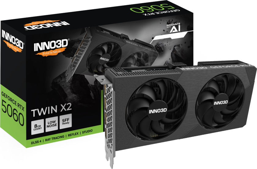 GeForce RTX 5060 Twin X2 8G Grafikkort