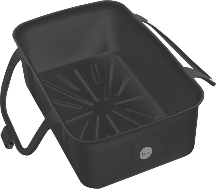 AF Rectangular silikonbelegg til airfryer med håndtak, 2 stk