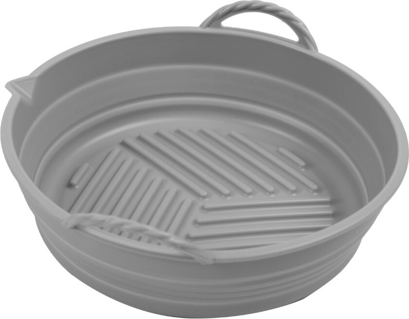AF Round silikonbelegg til airfryer med håndtak 21,5 cm