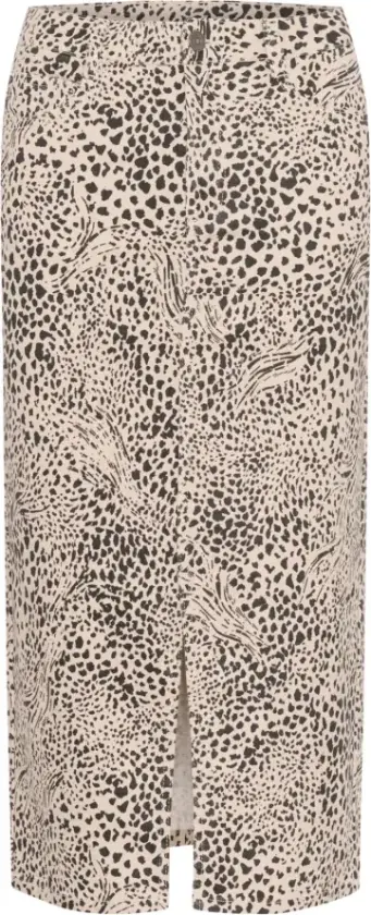 Dame, Skjørt, Brun, XS