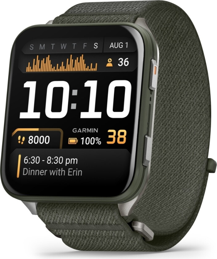 Venu X1 smartklokke, moss