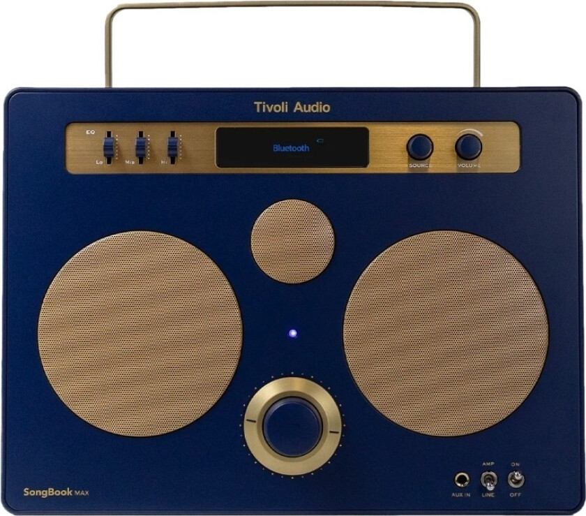 Audio Songbook Max Bluetooth-høyttaler, blå