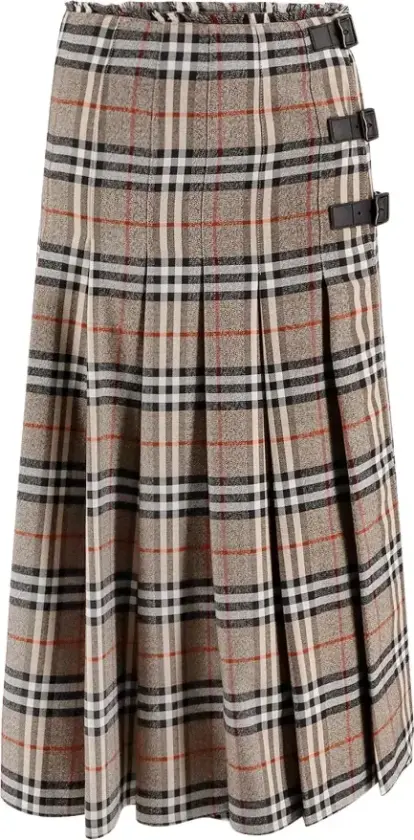 Dame, Skjørt, Flerfarget, S