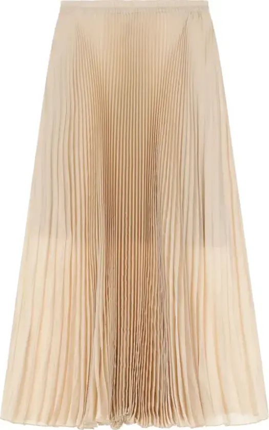 Dame, Skjørt, Beige, M