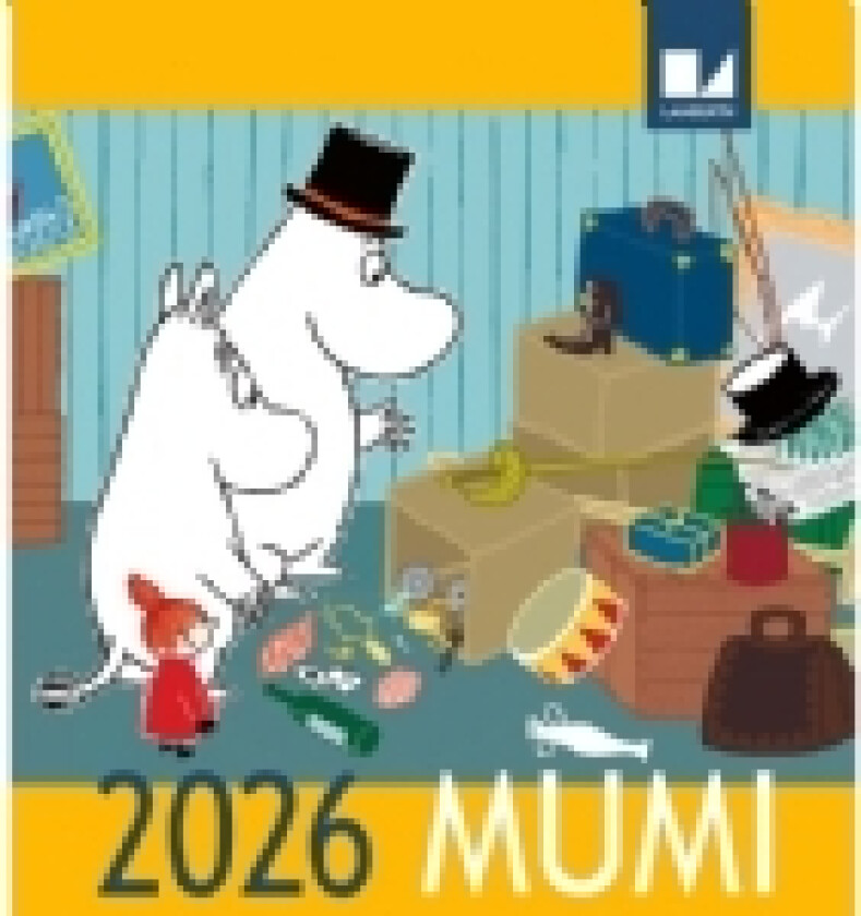 Mumi kalender 2026 | Språk: Dansk