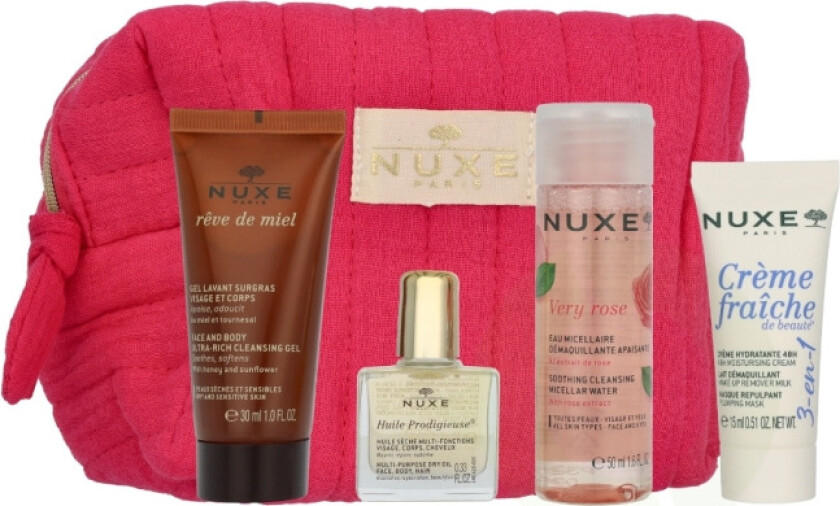 My Travel Essentials Kit Very Rose 105 ml Micellar Water 50ml/Cream 15ml/Oil 10ml/Cleansing Gel 30ml