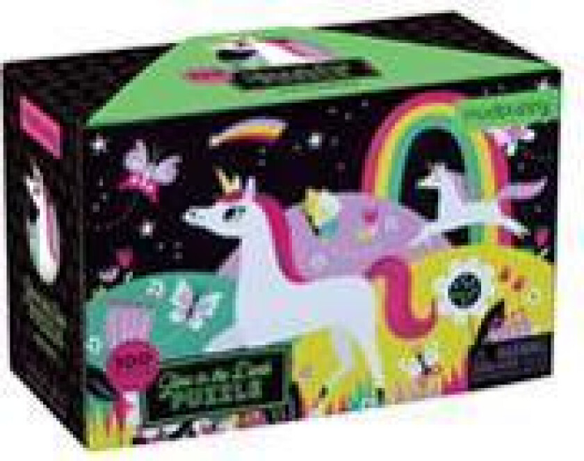 Unicorns Glow-In-The-Dark Puzzle