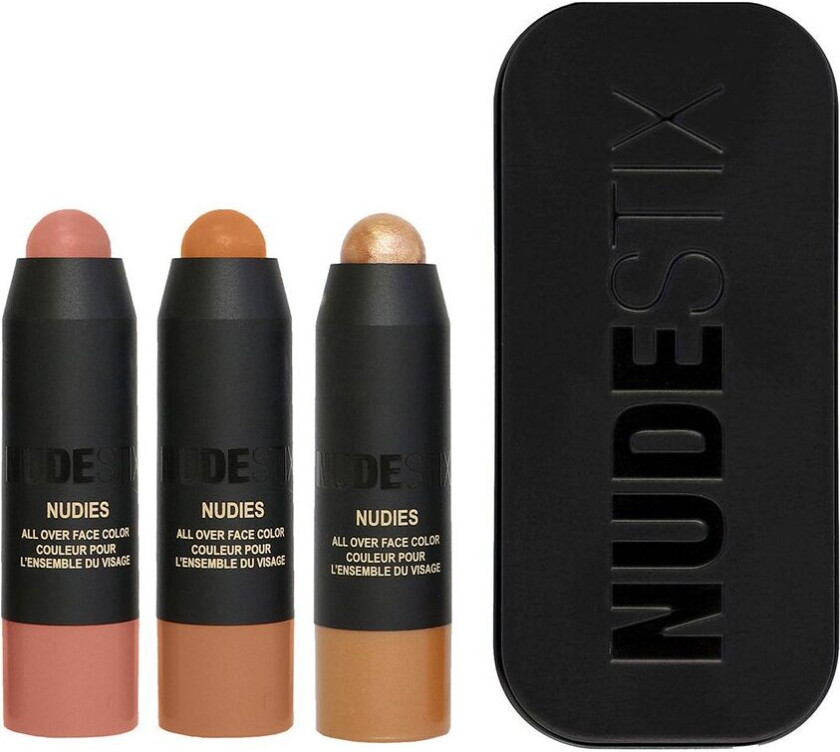 Nudestix Soft & Warm Nudes Mini 3-Piece Kit 1pcs