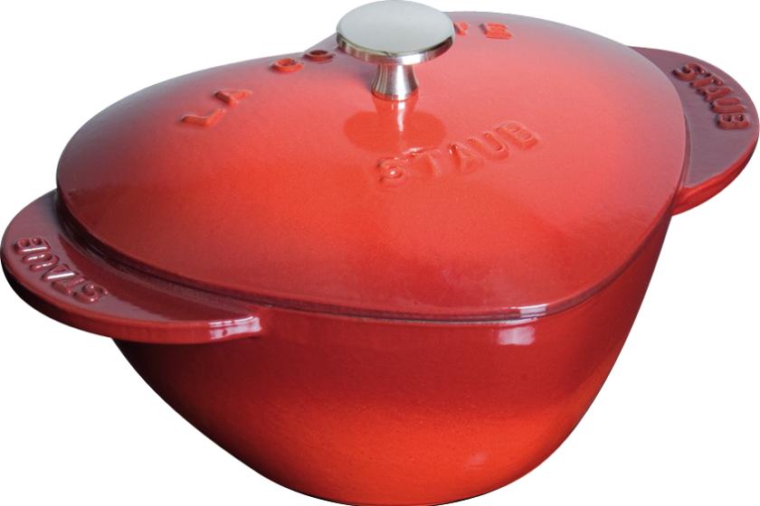 Staub La Cocotte hjertegryte 1,75 L Rød