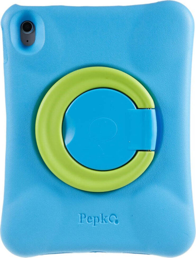 iPad 11" (2025) / 10.9" (2024 / 2022) Barnedeksel med Stativfunksjon - Blå / Grønn