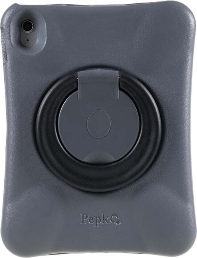 iPad 11" (2025) / 10.9" (2024 / 2022) Barnedeksel med Stativfunksjon - Grå / Svart