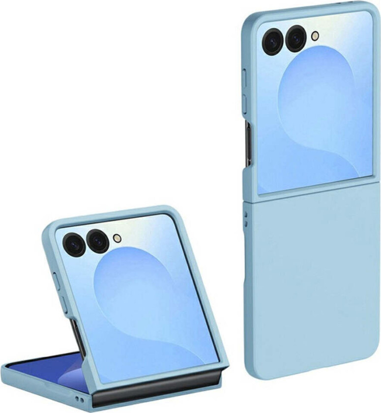 Samsung Galaxy Z Flip7 Hard Plast Deksel - Lysblå