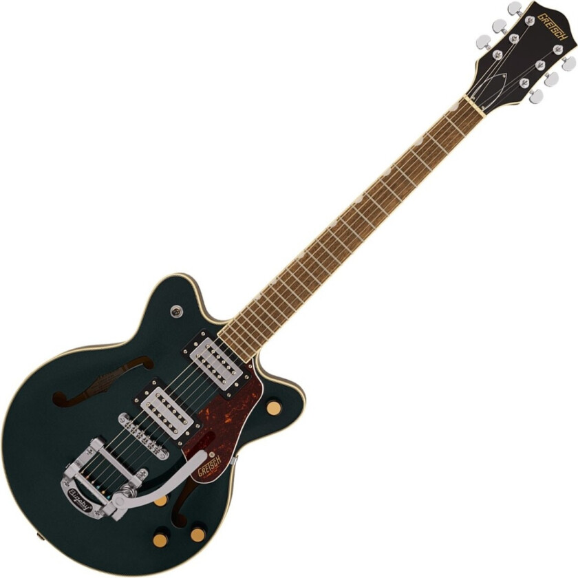 Grestch G2655T Streamliner Center Block Jr. Double-Cut with Bigsby LRL Cadillac Green