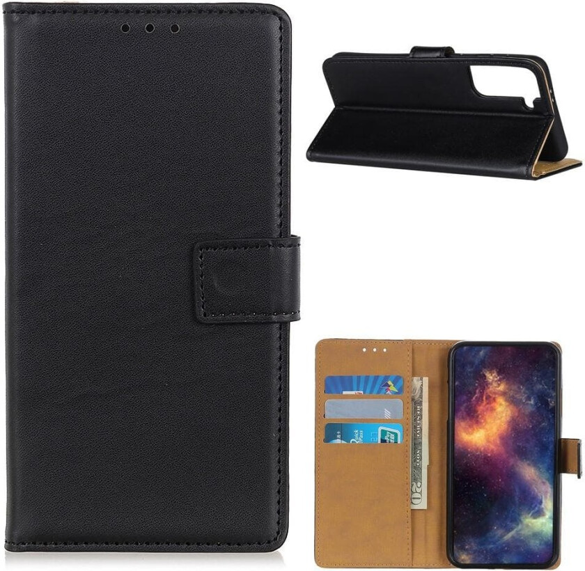 Samsung Galaxy S21 Lommebok-deksel - Svart