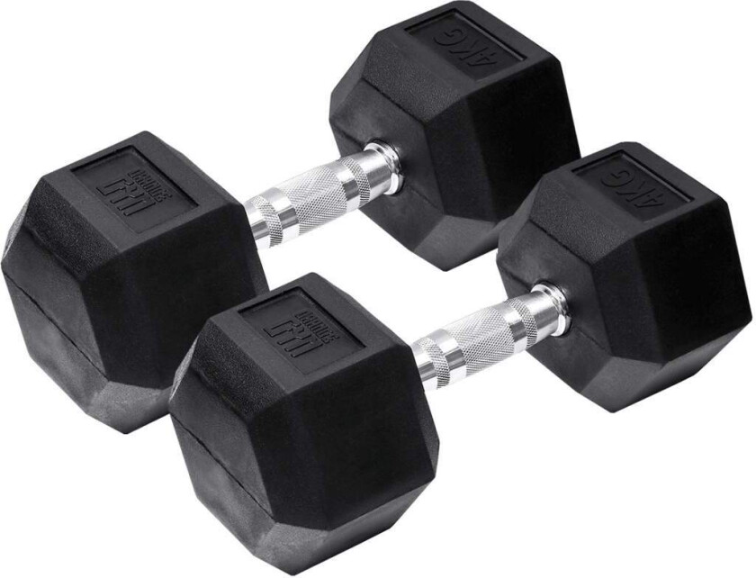 Hex Dumbbell - 4 kg - sett med 2
