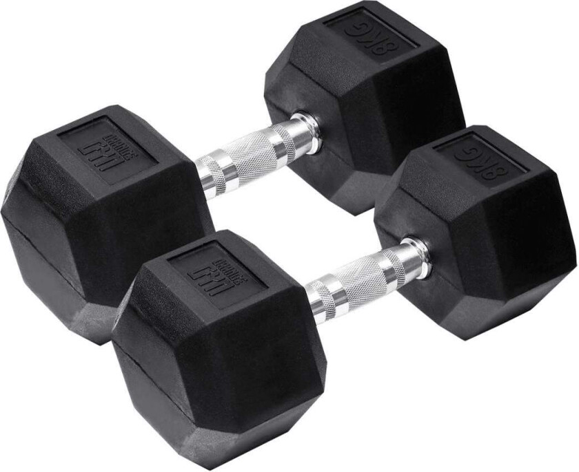 Hex Dumbbell - 8 kg - sett med 2
