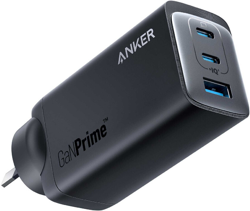 737 Ganprime 120w Wall Charger Svart