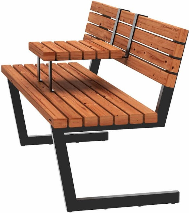 Benk PLUS Relax 150 cm med Hengebord