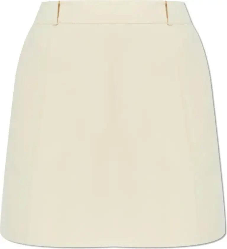 Dame, Skjørt, Beige, S