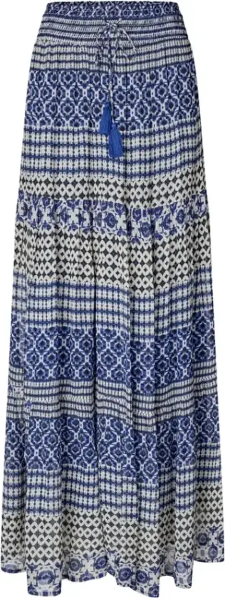 Dame, Skjørt, Flerfarget, XS