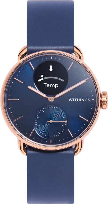 ScanWatch 2 hybrid smartwatch 38mm (blue/rose gold)