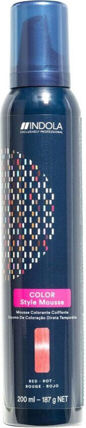 Colour & Style Mousse Red 200ml