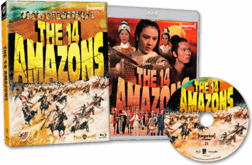 The 14 Amazons (1972) Bluray