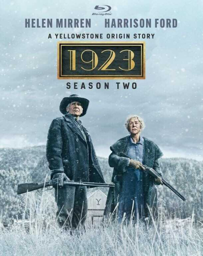1923: A Yellowstone Origin Story Sesong 2 Bluray