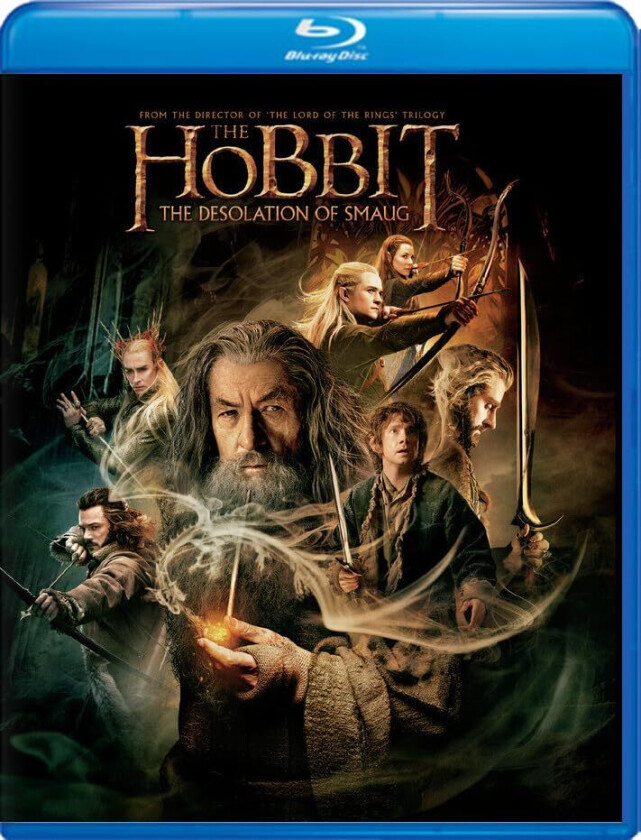 The Hobbit: The Desolation of Smaug (2013) / Hobbiten: Smaugs ødemark Bluray