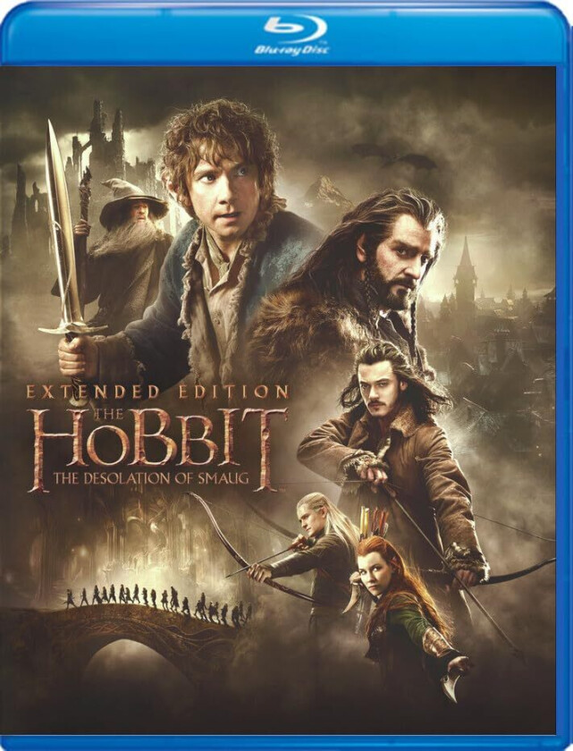 The Hobbit: The Desolation of Smaug (2013) / Hobbiten: Smaugs ødemark Bluray