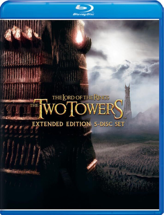 Lord Of The Rings: The Two Towers (2002) / Ringenes herre: To tårn Bluray