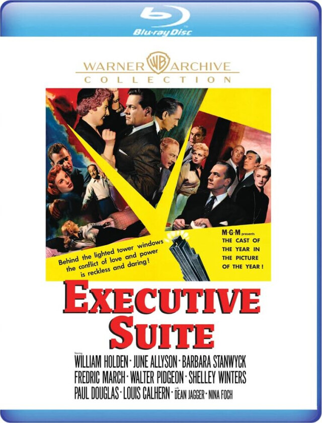 Executive Suite (1954) / En stol er ledig Bluray