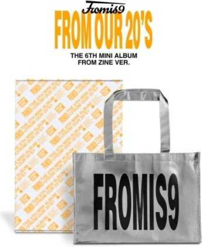 Fromis_9 From Our 20's From Zine Version incl. 60pg Zine, Silver Bag, Poster, 5 Stickers + 2 Photocards CD