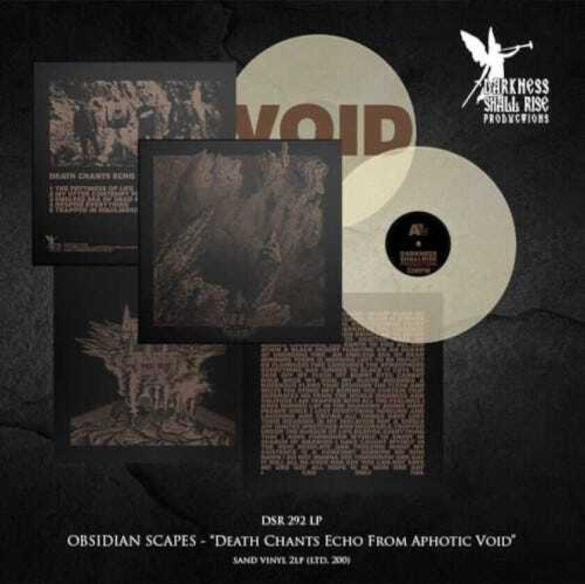 Obsidian Scapes Death Chants Echo from Aphotic Void LP/Vinyl