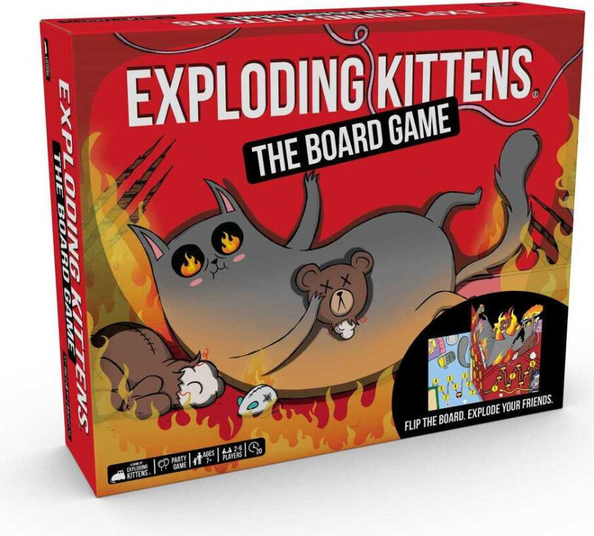 Exploding Kittens: The Board Game (Norsk Utgave)