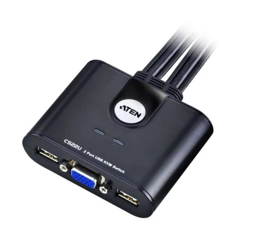 Bilde av KVM-switch med VGA og USB