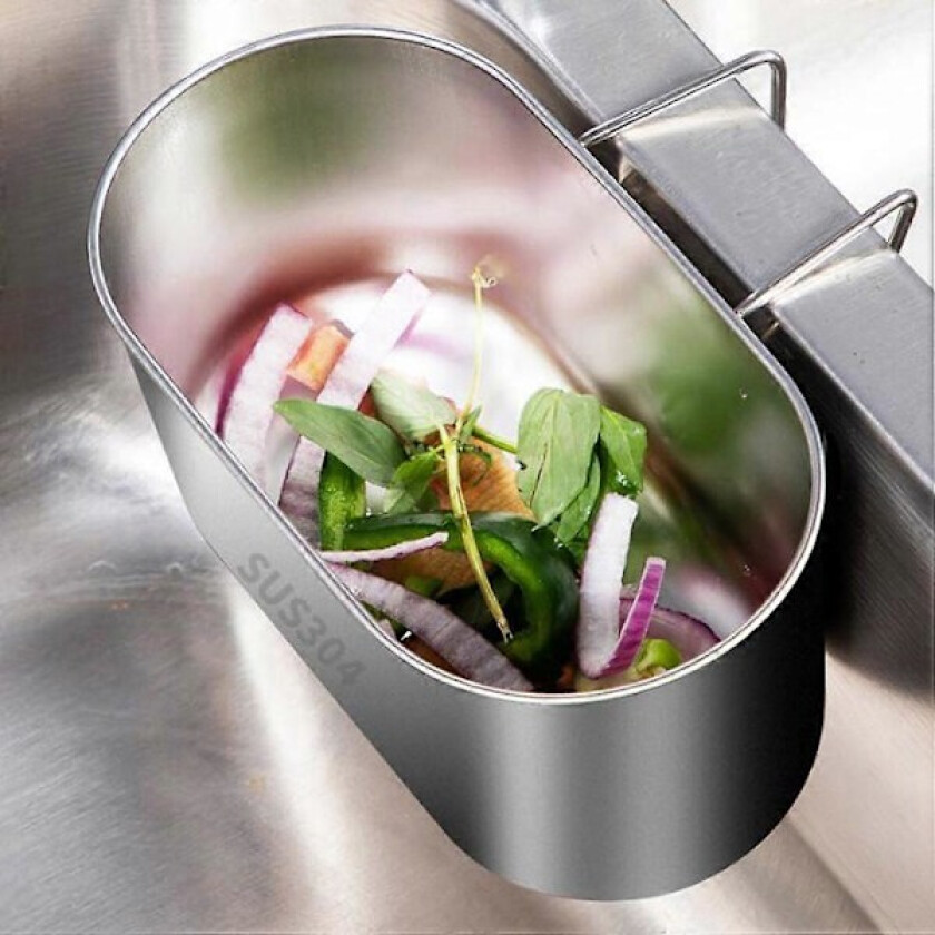 Rustfritt Stål Vaskavløp Silkurv Multifunksjonell Søppelfilter for Kjøkken og Bad