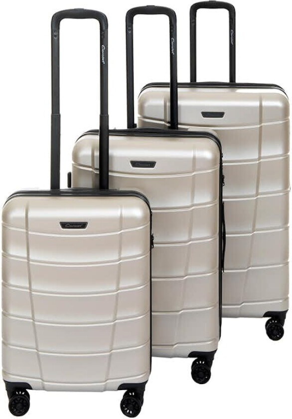 Koffertsett Trolley Cavalet Sort 3-sett