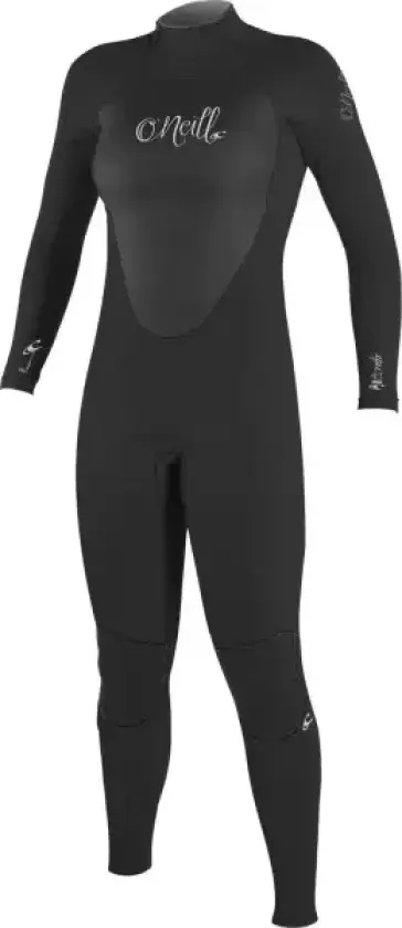 Våtdrakt O'Neill Epic 4mm Back Zip Womens (4 - Svart)