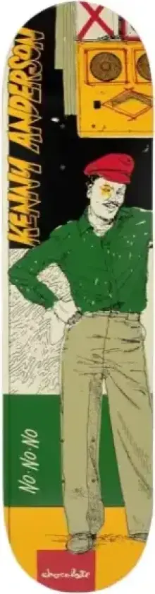 Skateboard Deck Chocolate Sound System (8.5" - Anderson (skidul))